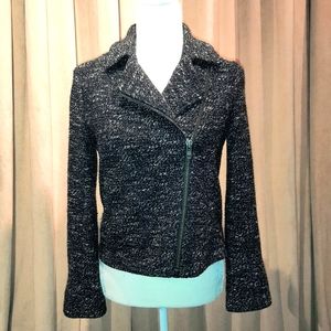 J. Crew knit moto jacket
